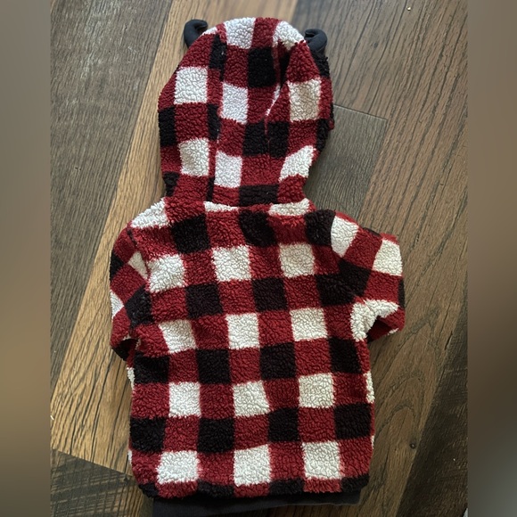 Red white and black checkered jacket - Picture 5 of 5